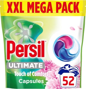 Persil Ultimate Touch of Comfort Detergent Capsules 52 Washes