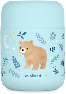 Miniland 280 Ml Baby Food Thermos Stainless Steel Copper Insulation