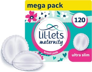 Lil-Lets Maternity Breast Pads, Disposable, 120 Count, 4 Packs - £5.93 S&S