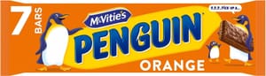 McVitie's Penguin Orange Biscuit Bar, 7 X 24.6 G - £0.95 S&S