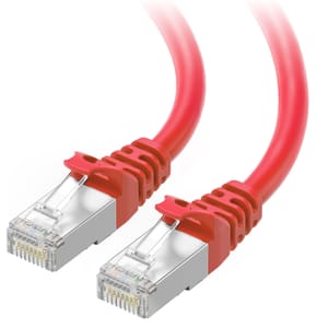 Cable Matters 10Gbps Snagless Shielded Cat6A Ethernet Cable 35ft Red