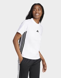 Adidas Women's Essentials 3-Stripes Cotton T-Shirt