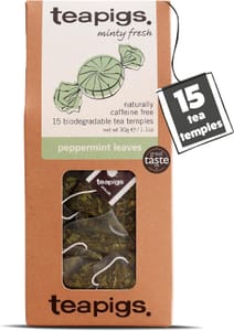 Teapigs Peppermint Caffeine-Free Herbal Tea (15 Tea Bags) - £3.32 S&S