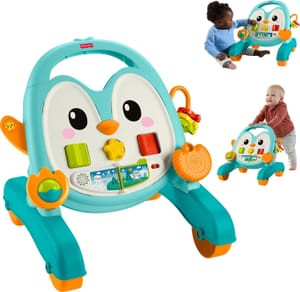 Fisher-Price 2-in-1 Musical Penguin Activity Walker Toy