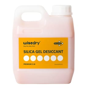 Wisedry Silica Gel Desiccant Beads, Reusable, 0.9 Kg, 2-4 Mm - £14.53 S&S