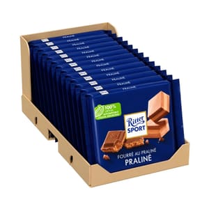 Ritter Sport Pralin Milk Chocolate Bars - 13 X 100g