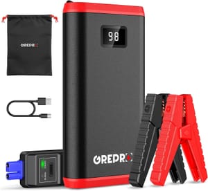 GREPRO 5000A Jump Starter Pack for 7.0L Gas, 5.0L Diesel