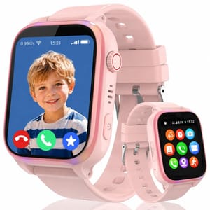 4G Kids Smartwatch with GPS Tracker, HD Video/VoLTE, SOS IP68