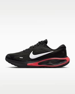 Nike Journey Run Men's Road Running Shoes - Black/Dark Smoke Grey/Red Orbit/>