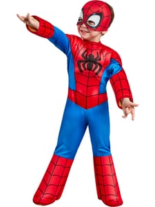 Rubies Marvel Spider-Man Toddler Deluxe Costume, 2-3 Years