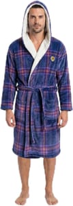 Scotland National Team Men's Dressing Gown - Blue Tartan