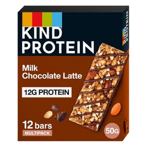 KIND Protein Milk Chocolate Latte Bars - 12 X 50g