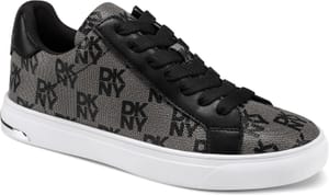 DKNY Ariselle Lace-up Trainers, Black, UK 5