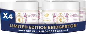 Dove Bridgerton Limited Edition Raspberry Body Scrub, 4x225ml