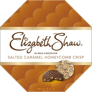 Elizabeth Shaw Salted Caramel Crisp 162g Honeycomb Milk Chocolate