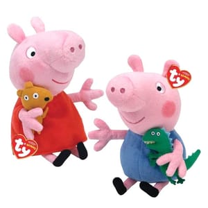 Peppa Pig Peppa & George Plush Set - 2 Pack
