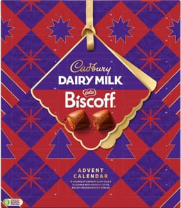 Cadbury Biscoff Festive Advent Calendar, 236g