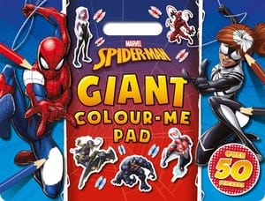 Marvel Spider-Man Giant Colour-Me Pad