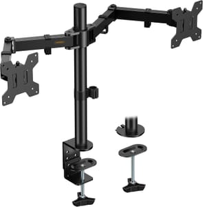 VonHaus Dual Monitor Stand for 13-32-Inch Screens, Twin Mount