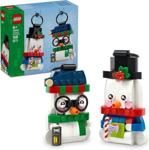 LEGO 168 PCs Snowman Hanging Ornaments 40812
