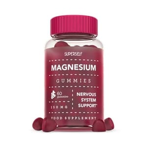 SuperSelf Magnesium 150mg Grape Flavour 60 Gummies