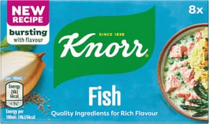 Knorr Gluten-Free Fish Stock Cubes 8 X 10 G - £1.42 S&S