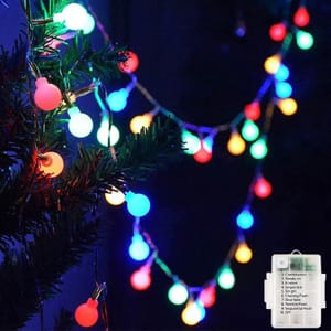 Laihur 4m 40 LED Battery Operated Fairy Lights with 8 Modes