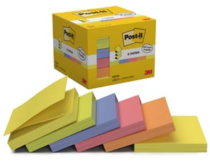 Post-It Z-Notes, 6 Pads (600 Sheets), 76x76 Mm - £7.42 S&S