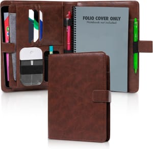 Executive A5 Folio Cover for 6 X 8.8-Inch Smart Notebook