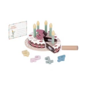 Tooky Toy Wooden Birthday Cake Set