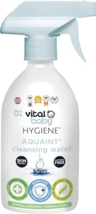 Vital Baby Aquaint Cleansing Water 500ml - Hypoallergenic, Antibacterial