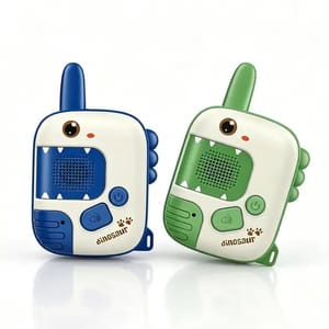 UINLE Baby Dinosaur Kids Walkie Talkies - 2 Pack