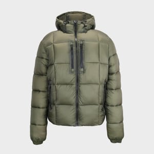 Pretty Green Trafford Puffer Jacket - Khaki