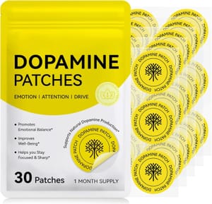 Dopamine Patches: Plant-Based Mood Support for Daily Well-Being - £1.79 S&S
