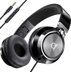 ARTIX Foldable Kids Wired Headphones with Mic, Volume, 3.5mm Jack