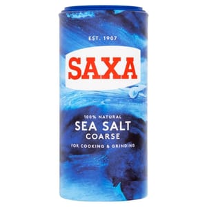 DEAL STACK - Saxa Coarse Sea Salt, 350 G - £1.26 S&S Voucher