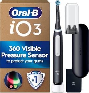 Oral-B iO 3 Electric Toothbrush - Matt Black