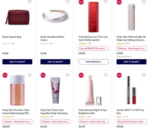 Boots Beauty Clearance
