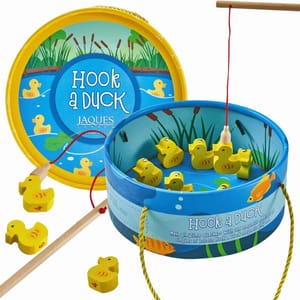 Jaques Hook the Duck Fishing Game - 2 Rods, 12 Ducks