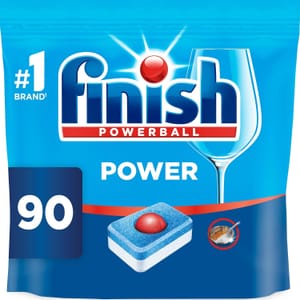 Finish Power All-in-One Dishwasher Tablets Fresh 90 - £9.33 S&S