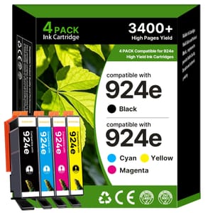 SHEENGO 8120e/924e Printer Cartridges Multipack for HP OfficeJet Pro 8120-8135e