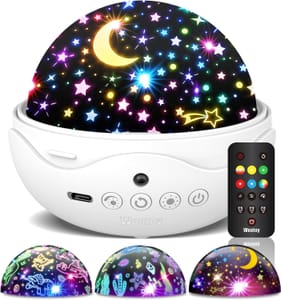 Wootoyz Sensory Lights: 3 Films Baby Night Light Projector