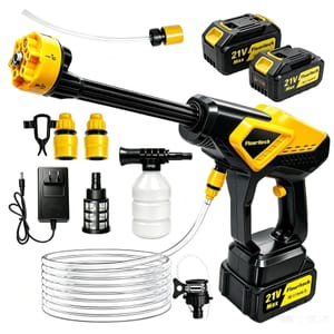 Cordless Pressure Washer 1450 PSI with 6-in-1 Nozzle