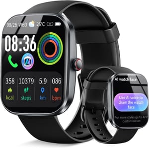AI Smart Watch 1.91-Inch AMOLED Display - Bluetooth 5.4