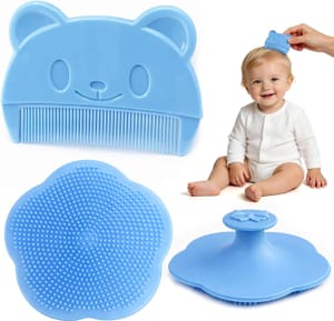 Baby Hair Brush & Comb Set - Cradle Cap Treatment