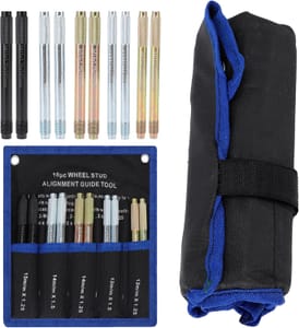 Wheel Alignment Tool Set, Stainless Steel, 11pcs with Storage Bag
