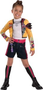 Rubie's K-Pop Demon Hunters Girls' Costume with Jacket, Shorts, Norigae