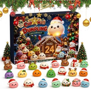 2026 Christmas Squishies Advent Calendar with 24 Mini Squishies