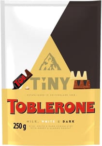Toblerone Tiny's Milk, White & Dark Chocolates with Nougat