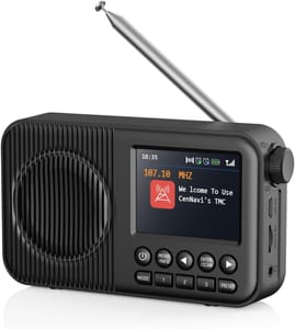 Arafuna DAB Radio with Bluetooth, Portable DAB/DAB+/FM, 2.4in Display